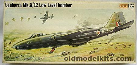 Frog 1/72 Canberra Mk.8 / 12 Low Level Bomber  South African or RAF, F203 plastic model kit